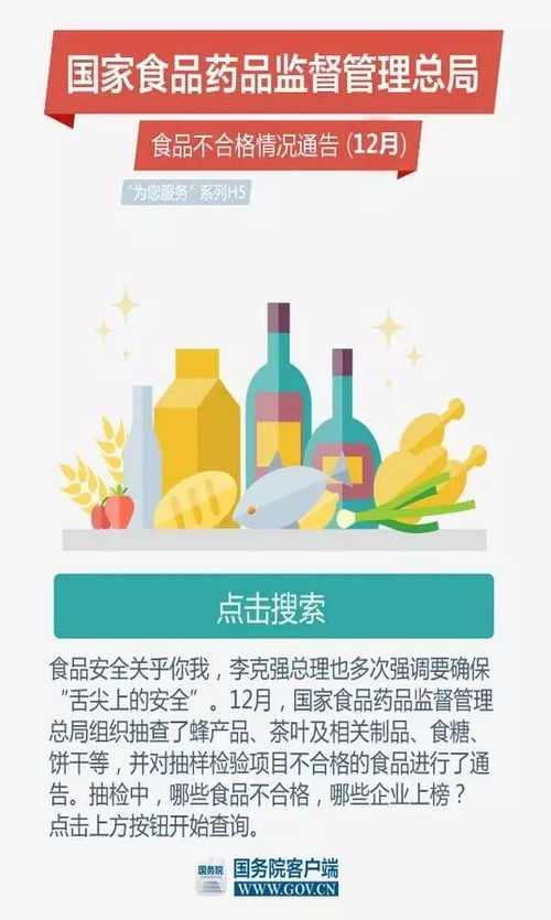 12月食品安全不合格信息公示 官方查询指南